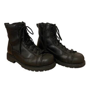 Black Leather Boots Harley Davidson